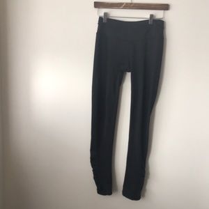jessica simpson ZIPPER leg athletic leggings -XS